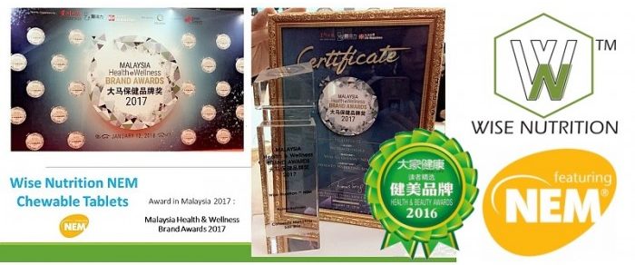 NEM Good and Effective Joint Supplement Awards