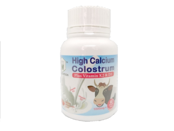 High Calcium Colostrum Plus Vitamin K2 and D3