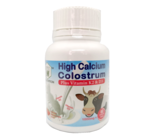 High Calcium Colostrum Plus Vitamin K2 and D3